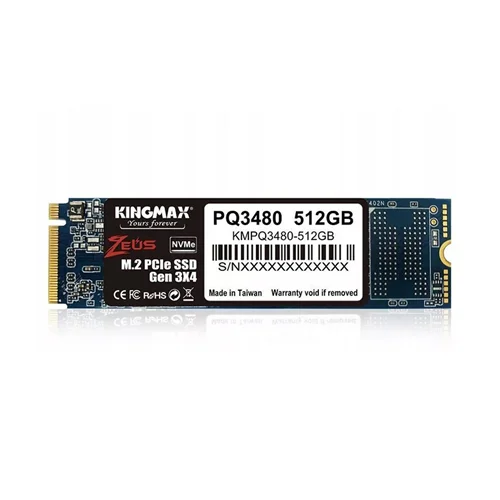 اس اس دی کینگ مکس PQ3480 PCIe NVMe Gen3x4 512GB M.2