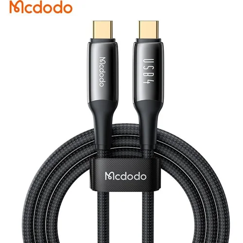 کابل شارژ و انتقال تصویر 240 واتی دو سر تایپ سی مک دودو مدل MCDODO CA-2990 طول 1.2متر