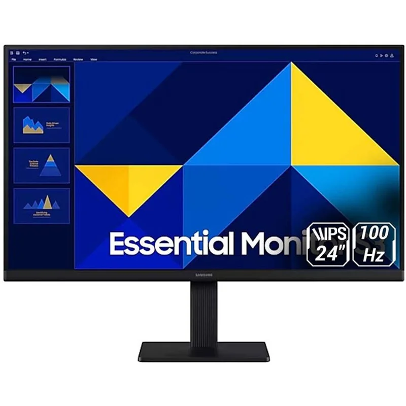 مانیتور سامسونگ مدل LS24D300GAMXUE سایز 24 اینچ