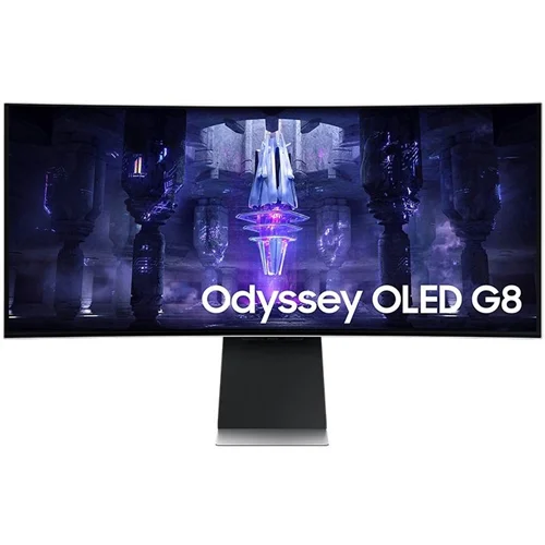 مانیتور گیمینگ 34 اینچ سامسونگ مدل  Odyssey OLED G8 LS34BG850 فاکتور رسمی و غیر رسمی با گارانتی اصلی شرکتی
