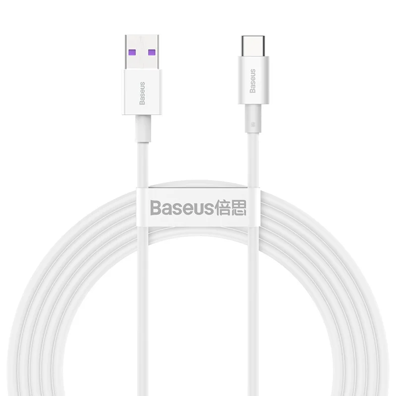 کابل Type C فست شارژ باسئوس Baseus Superior Series USB to Type-C CATYS-A02 طول 2 متر و توان 66 وات