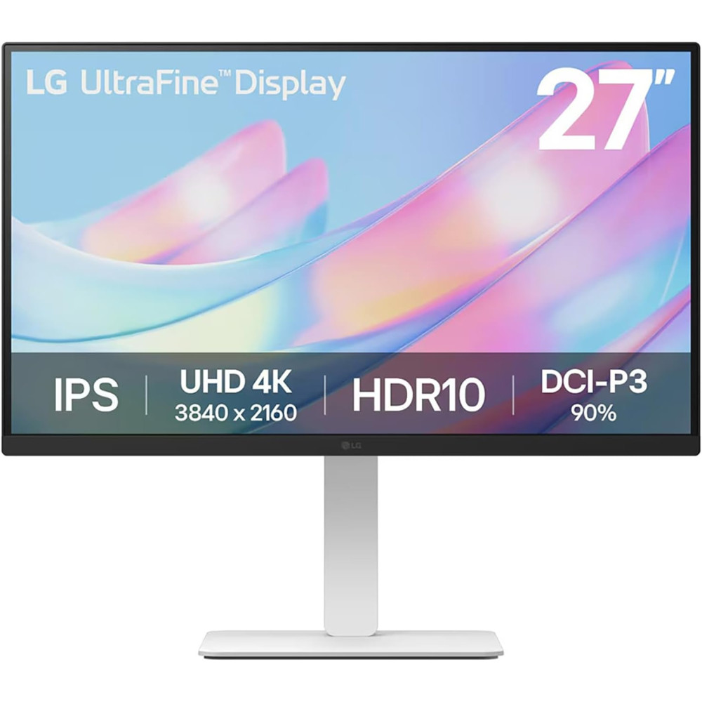 مانیتور ال جی LG 27US550-W 27" 4K UHD IPS HDR10