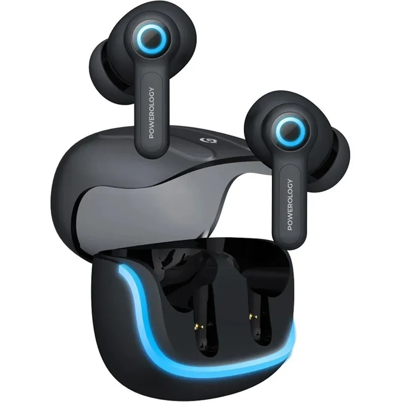 هندزفری بلوتوثی نویز کنسلینگ 5.3 پاورولوژی Powerology Quard Mic ENC TWS Earphone PWLAU005