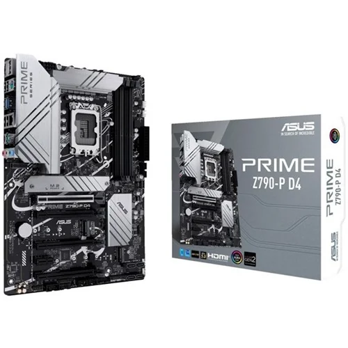 مادربرد ایسوس PRIME Z790 P D4 CSM ا ASUS PRIME Z790 P D4 CSM LGA 1700 ATX Motherboard