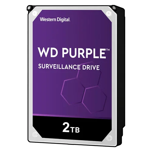 هارددیسک اینترنال وسترن دیجیتال مدل WD purple ظرفیت 2 ترابایت