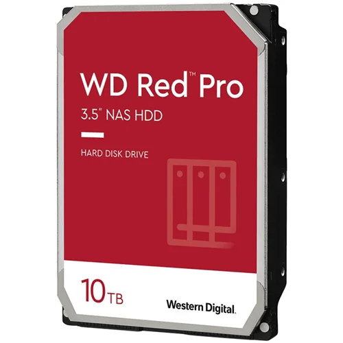 هارددیسک اینترنال وسترن دیجیتال مدل WD Red Pro ظرفیت 10 ترابایت