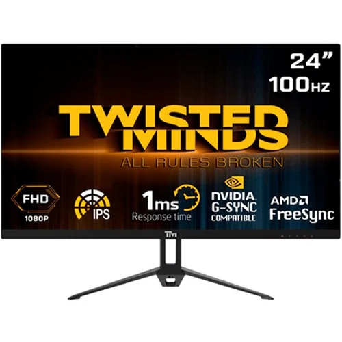 مانیتور 24 اینچ گیمینگ تویستد مایندز مدل Twisted Minds TM24FHD100IPS( فاکتور رسمی و غیر رسمی)