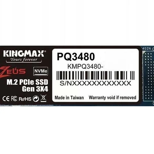 اس اس دی KINGMAX 2TB PQ3480 M.2 NVME( فاکتور رسمی و غیر رسمی)