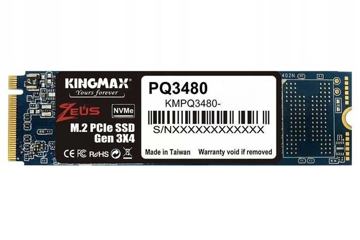 اس اس دی KINGMAX 2TB PQ3480 M.2 NVME( فاکتور رسمی و غیر رسمی)