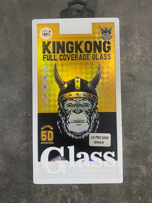 گلس شیشه ای تمام چسب آیفون Mocoson Full Glue Full Coverage Glass Iphone 16promax