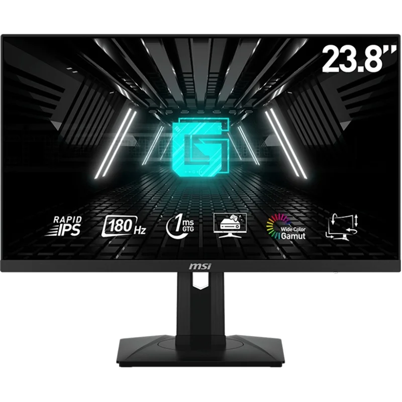 مانیتور گیمینگ 23.8 اینچ MSI مدل G244PF E2( فاکتور رسمی و غیر رسمی)