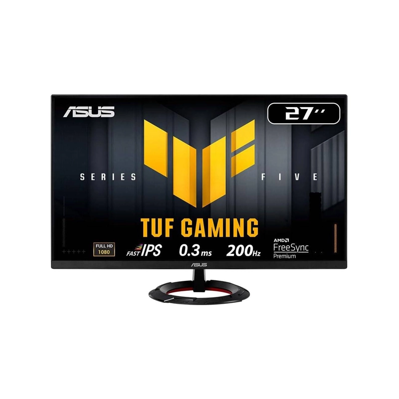 مانیتور گیمینگ ایسوس 27 اینچ مدل TUF Gaming VG279Q5R ASUS TUF Gaming VG279Q5R 27Inch IPS 1080 × 1920 200Hz 1ms 300Nits Matte