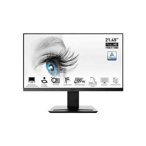 مانیتور ام اس آی مدل PRO MP223 سایز 21.45 اینچMSI PRO MP223 100Hz Full HD 1ms VA 21.45 inch Monitor