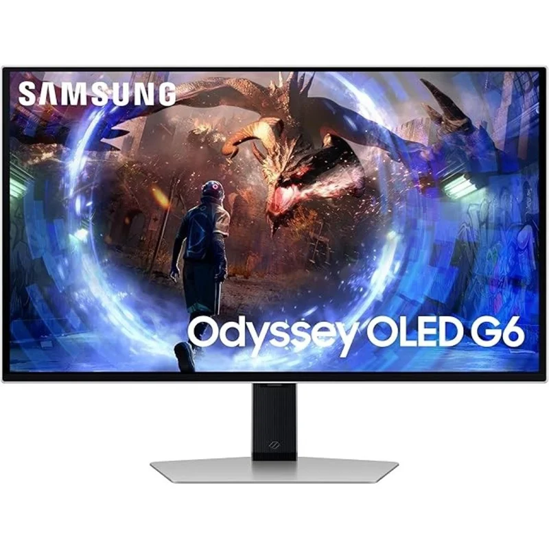 مانیتور 27 اینچ گیمینگ سامسونگ مدل Samsung Odyssey G6 G60SD Samsung Odyssey G6 G60SD 27 Inch OLED 2K Flat Gaming Monitor