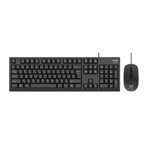 کیبورد و ماوس باسیم زیشا مدل Keyboard&Mouse KB140