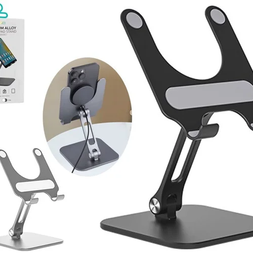 هولدر رومیزی موبایل و تبلت تاشو کوتسی Coteci SD-55 Aluminum Alloy Bracket 51014