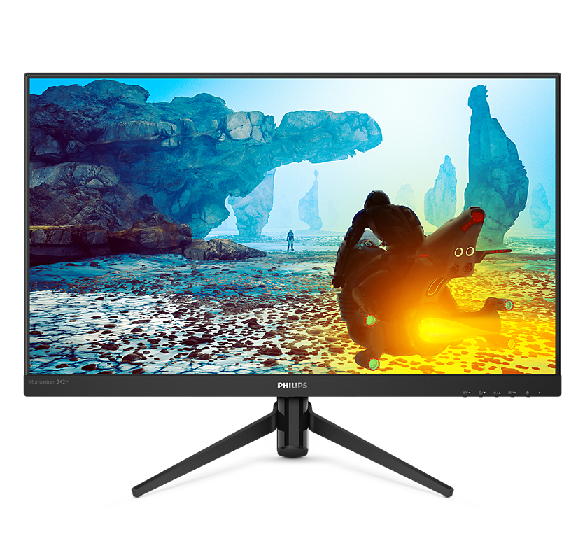 مانیتور گیمینگ فیلیپس مدل 242M8 سایز ۲۴ اینچ با کیفیت Full HD و نرخ تازه‌سازی ۱۴۴ هرتز