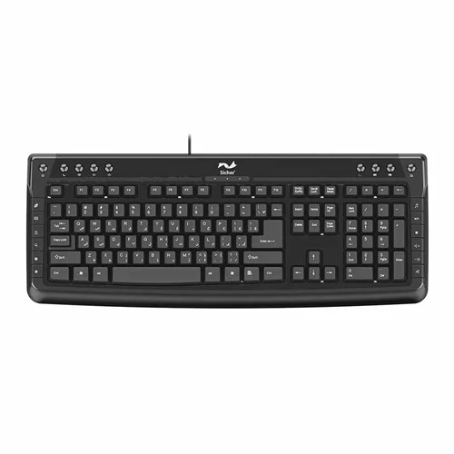 کیبورد باسیم زیشا مدل Keyboard Sicher KB120