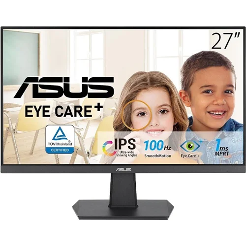 مانیتور 27 اینچ ایسوس مدل VA27EHF ASUS VA27EHF27 Inch Full HD IPS Eye Care Monitor/100HZفاکتور رسمی و غیر رسمی با گارانتی اصلی شرکتی
