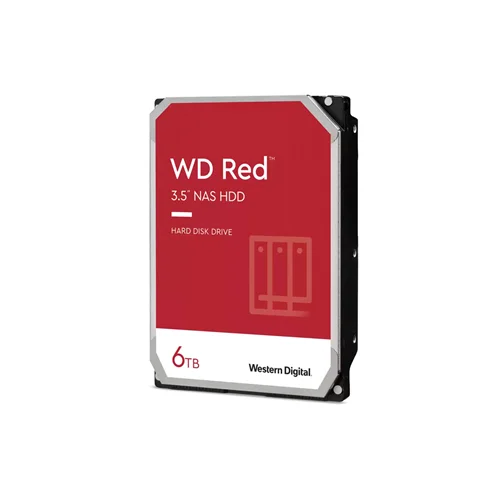 هارددیسک اینترنال وسترن دیجیتال مدل Red ظرفیت 6 ترابایت