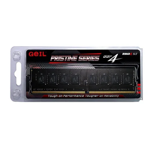 رم دسکتاپ DDR4 تک کاناله 2666 مگاهرتز GEIL PRISTINE ظرفیت 16 گیگابایت
