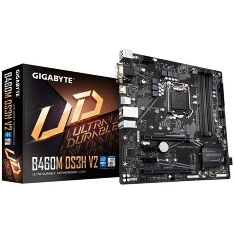 مادربرد گیگابایت مدل B460M DS3H V2 ا GigaByte B460M DS3H V2 DDR4 LGA 1200 Motherboard( فاکتور رسمی و غیر رسمی)