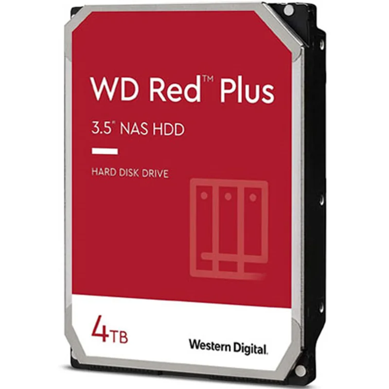 هارددیسک اینترنال وسترن دیجیتال مدل Red Plus ظرفیت 4 ترابایت
